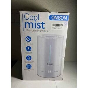 ONSON Cool Mist Humidifiers4.5L Top Fill Ultrasonic Whisper-Quiet Humidifiers 1E